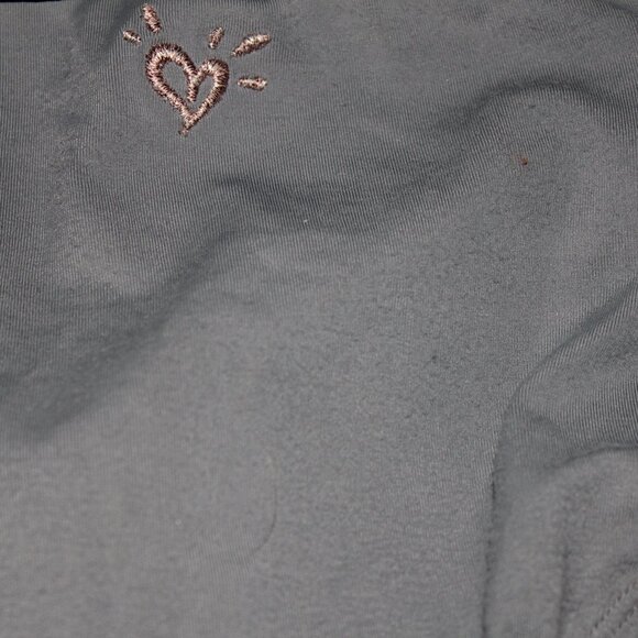 Grey 2 Pcs Justice Bikini Swimsuit Size 10 - Picture 9 of 10